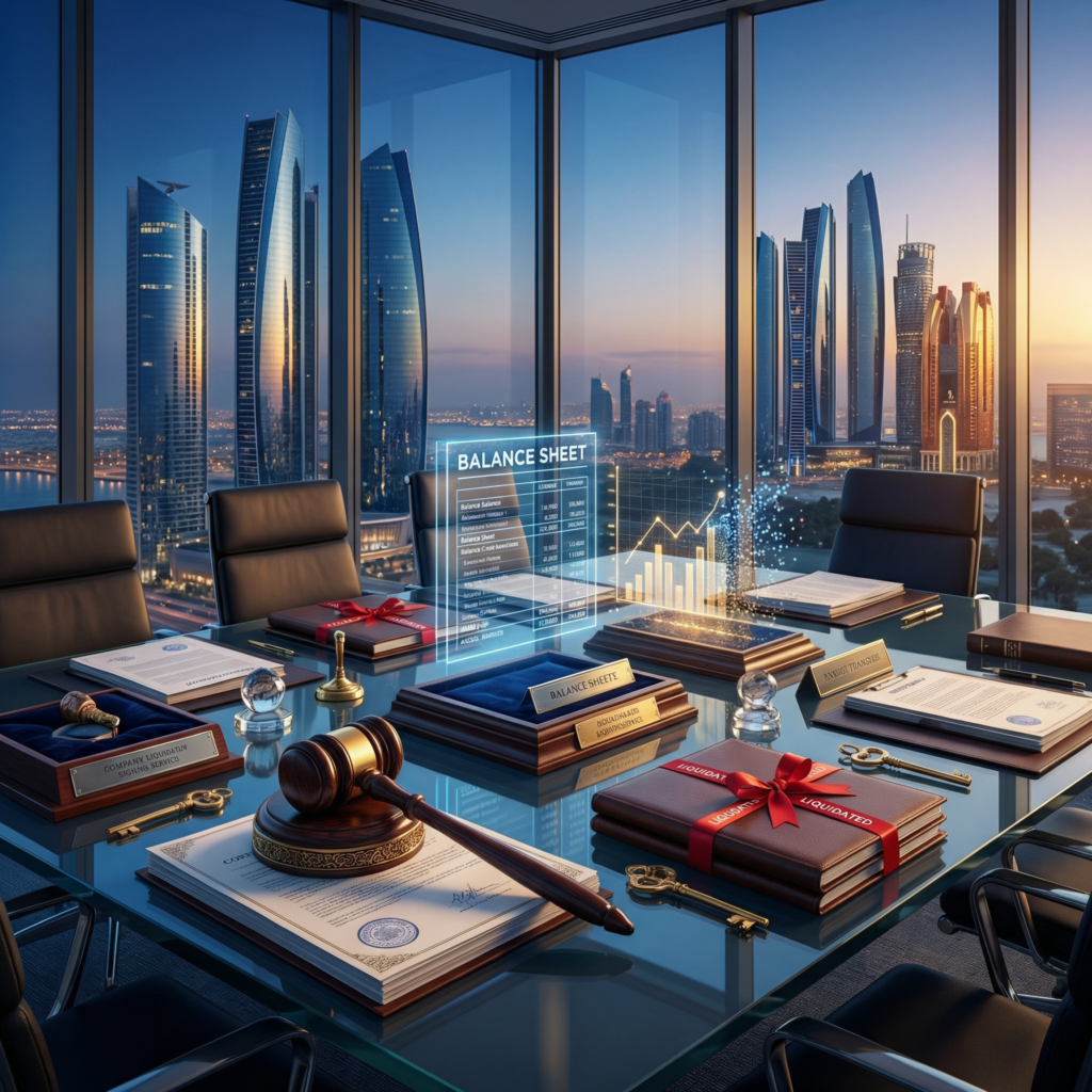 Company Liquidation Services Dubai UAE - Professional Business Closure and Winding Up Services by RBS Auditors